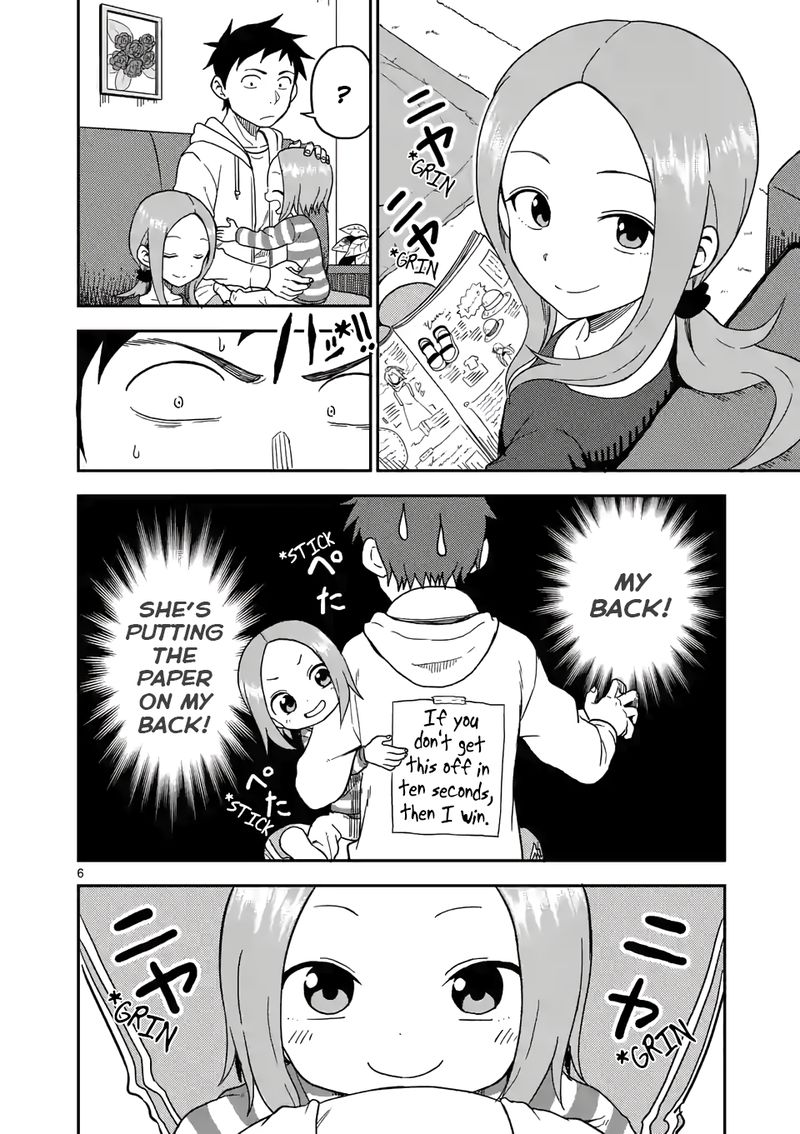 Karakai Jouzu No Moto Takagi San Chapter 78 Page 6