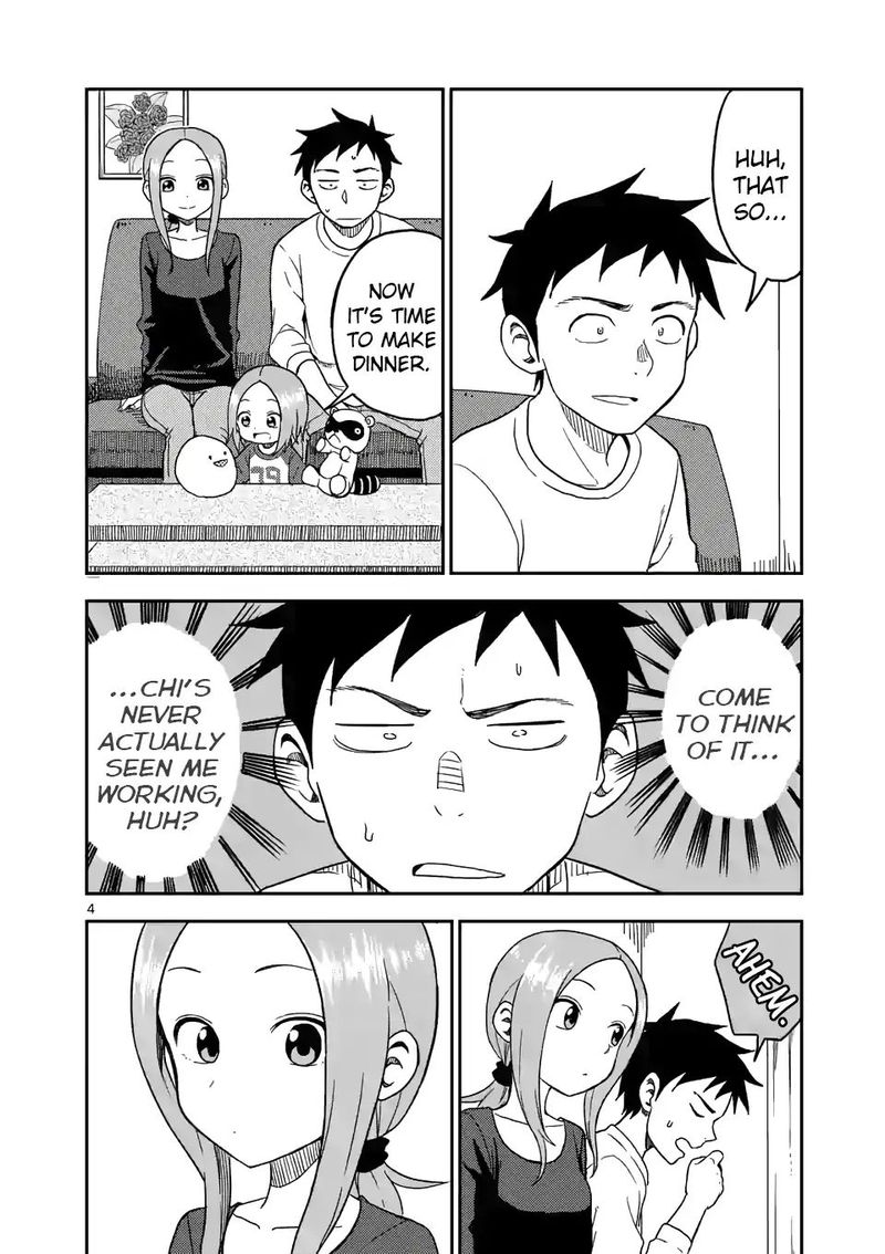 Karakai Jouzu No Moto Takagi San Chapter 79 Page 4