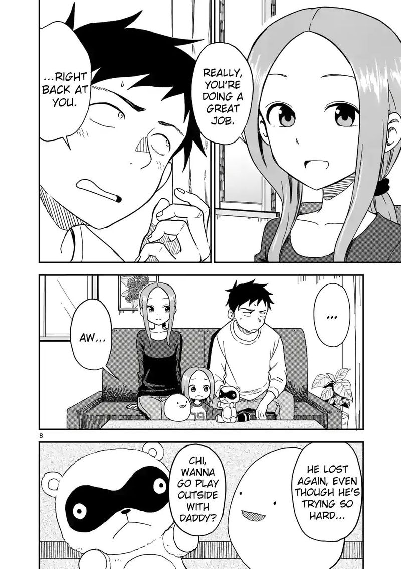 Karakai Jouzu No Moto Takagi San Chapter 79 Page 8