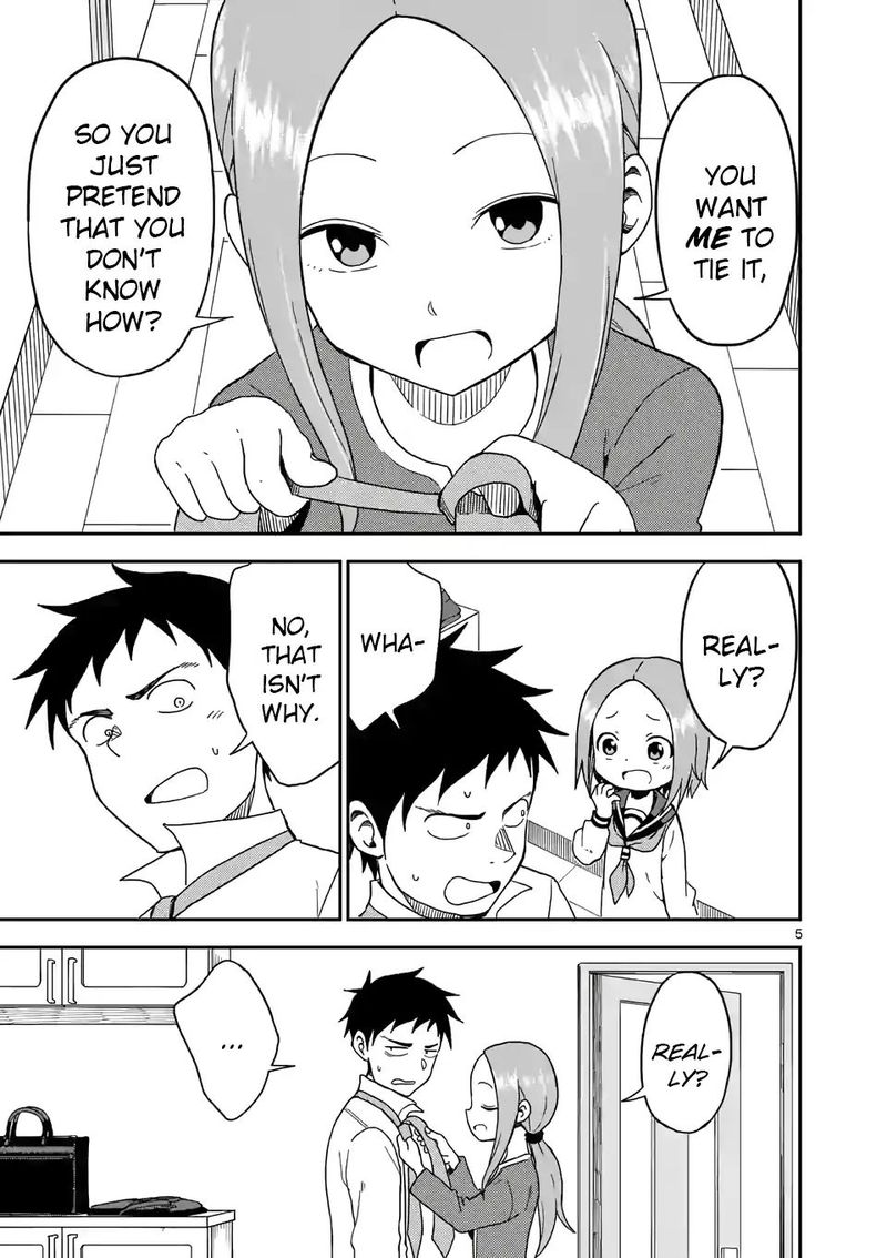 Karakai Jouzu No Moto Takagi San Chapter 81 Page 5