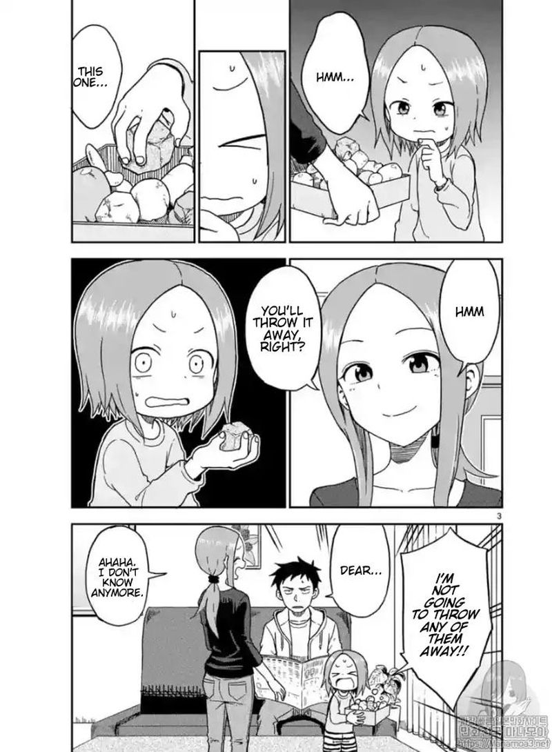 Karakai Jouzu No Moto Takagi San Chapter 84 Page 3