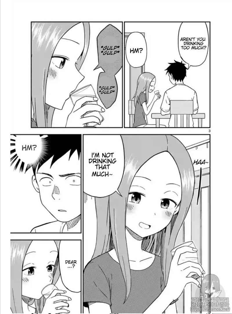 Karakai Jouzu No Moto Takagi San Chapter 85 Page 3