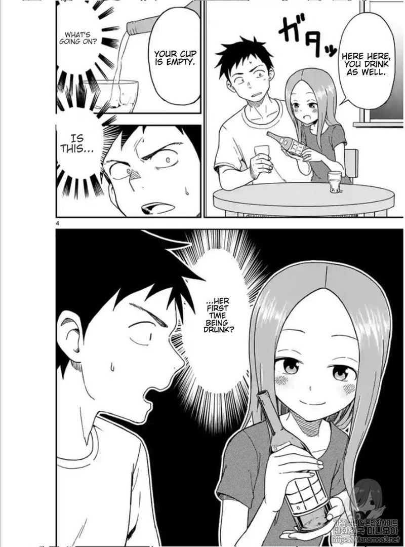 Karakai Jouzu No Moto Takagi San Chapter 85 Page 4