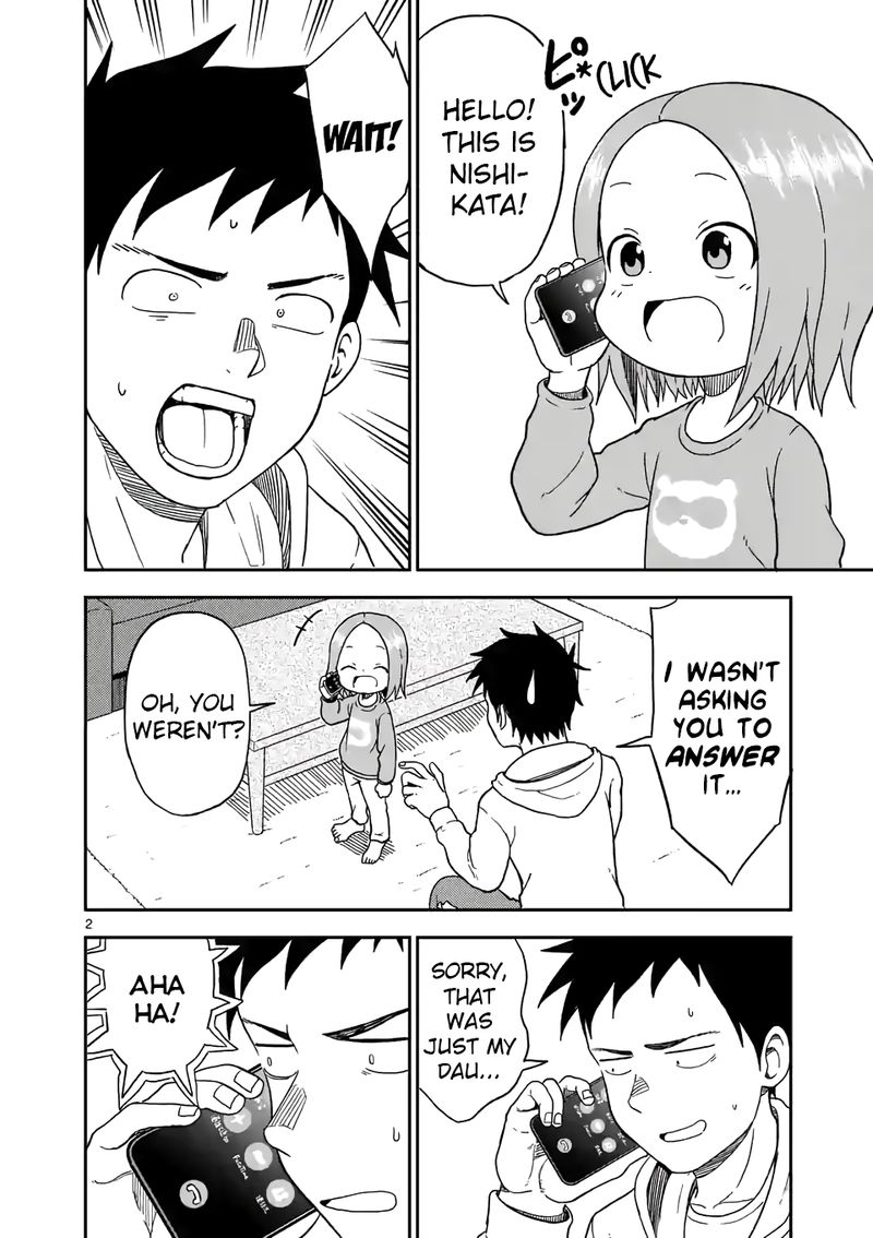 Karakai Jouzu No Moto Takagi San Chapter 86 Page 2