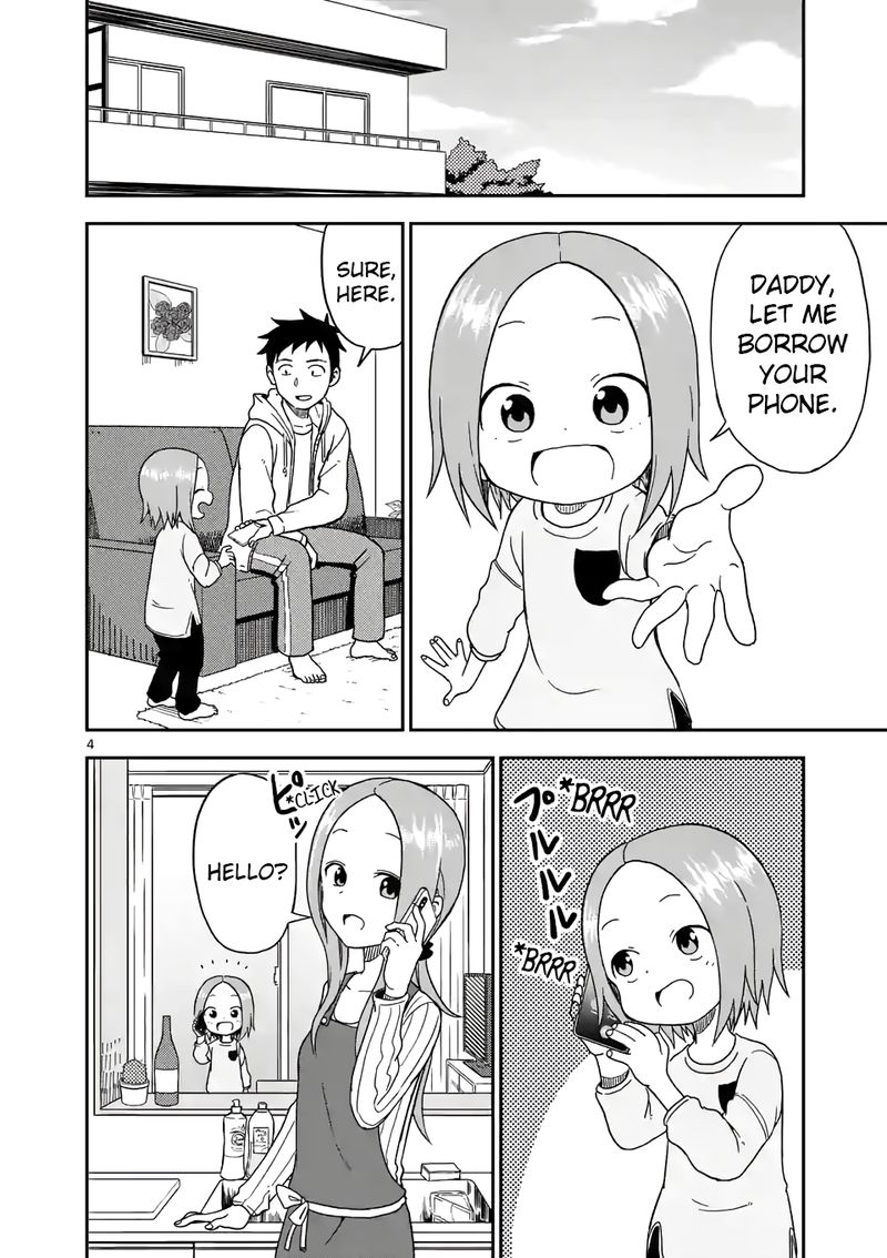 Karakai Jouzu No Moto Takagi San Chapter 86 Page 4