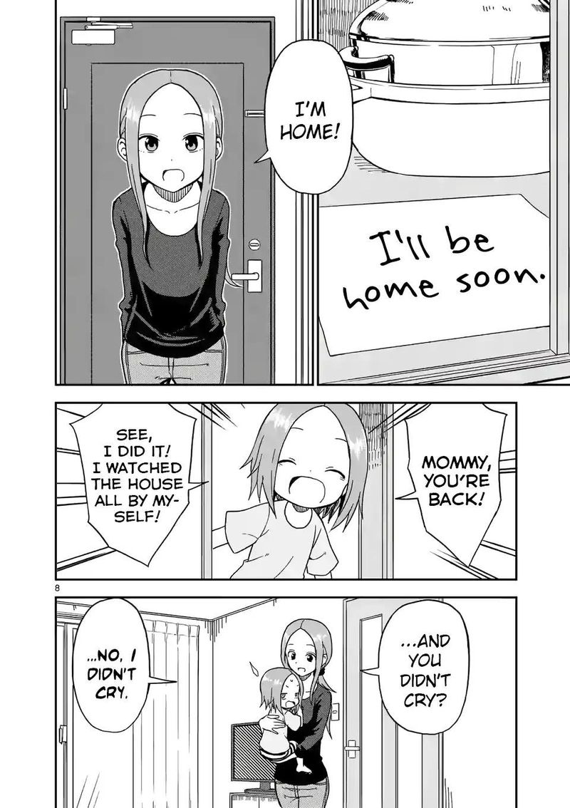 Karakai Jouzu No Moto Takagi San Chapter 87 Page 8