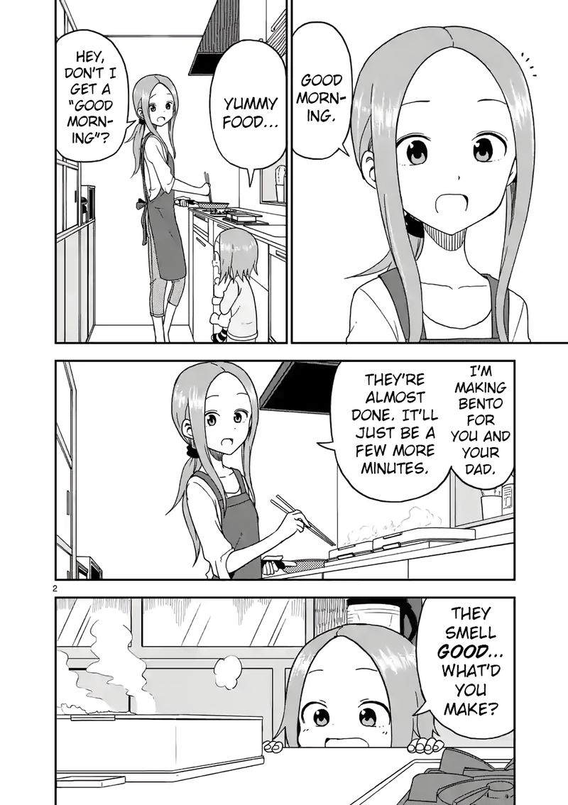 Karakai Jouzu No Moto Takagi San Chapter 88 Page 2