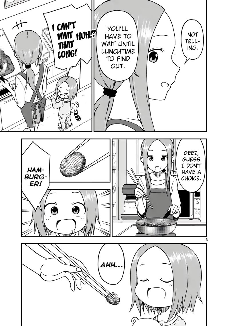 Karakai Jouzu No Moto Takagi San Chapter 88 Page 3