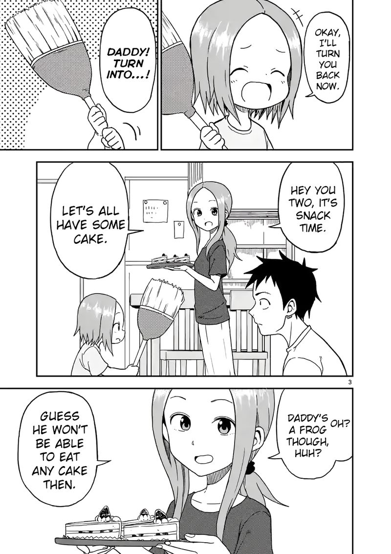 Karakai Jouzu No Moto Takagi San Chapter 89 Page 3