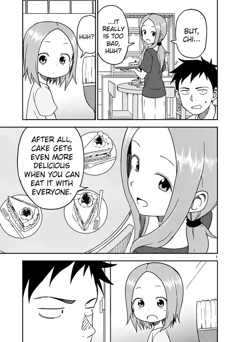 Karakai Jouzu No Moto Takagi San Chapter 89 Page 7