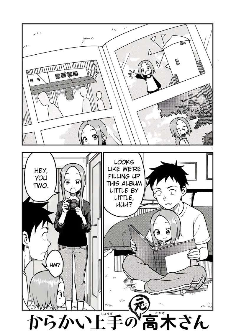 Karakai Jouzu No Moto Takagi San Chapter 92 Page 1