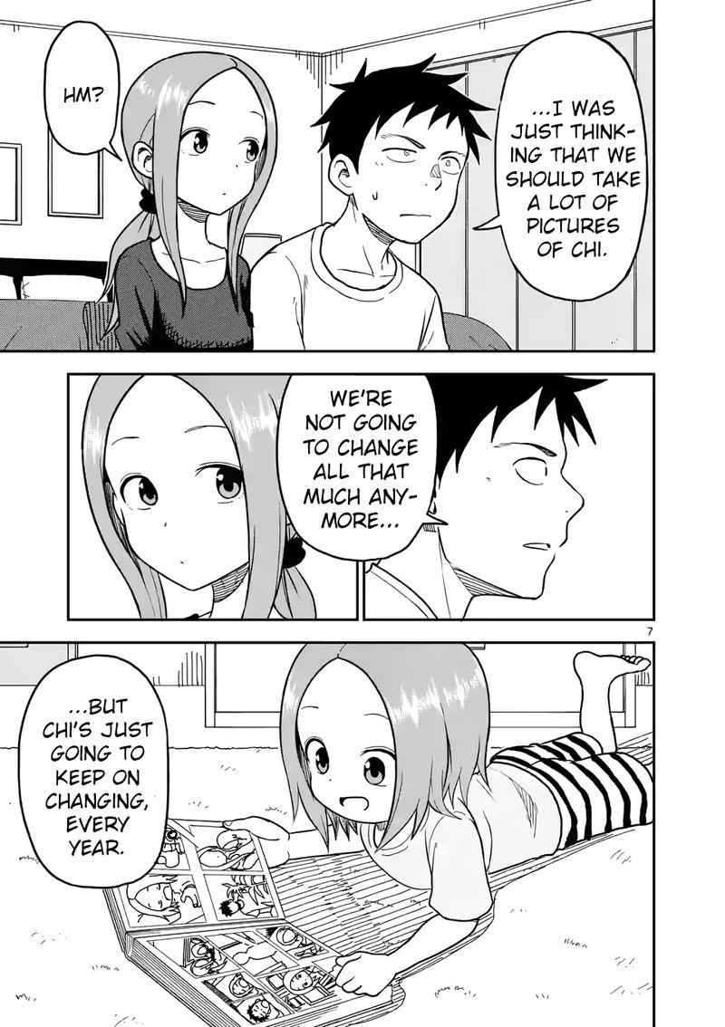 Karakai Jouzu No Moto Takagi San Chapter 92 Page 7