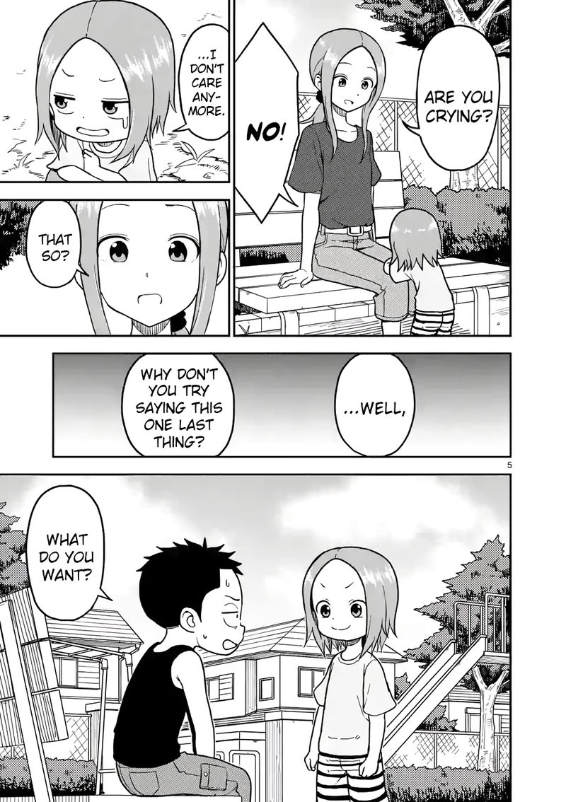 Karakai Jouzu No Moto Takagi San Chapter 93 Page 5