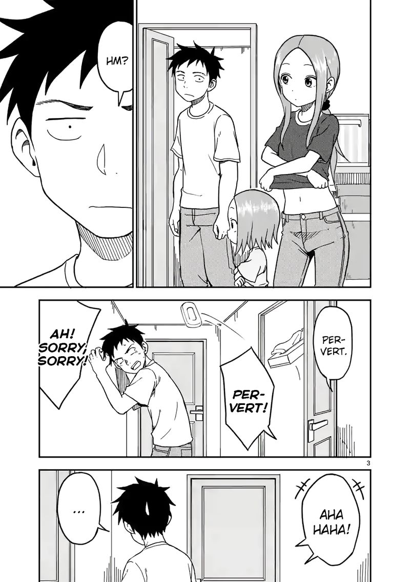 Karakai Jouzu No Moto Takagi San Chapter 94 Page 3