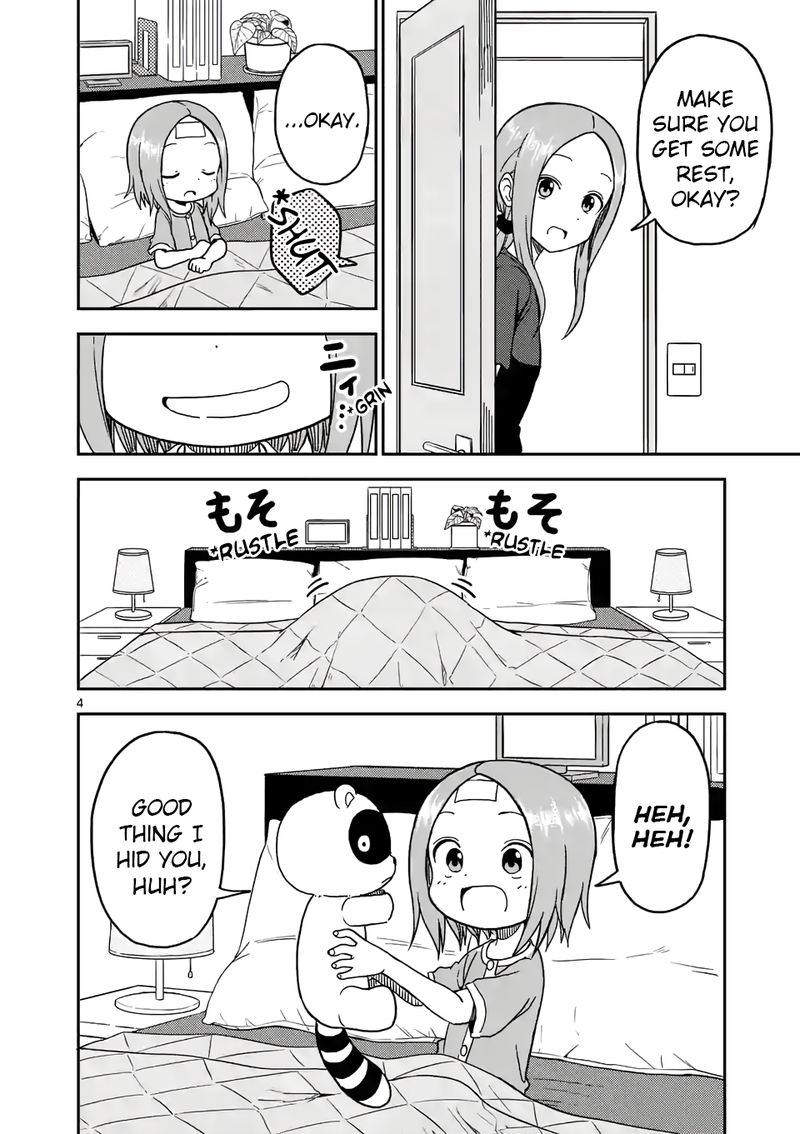 Karakai Jouzu No Moto Takagi San Chapter 95 Page 4