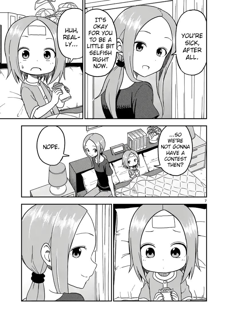 Karakai Jouzu No Moto Takagi San Chapter 95 Page 7