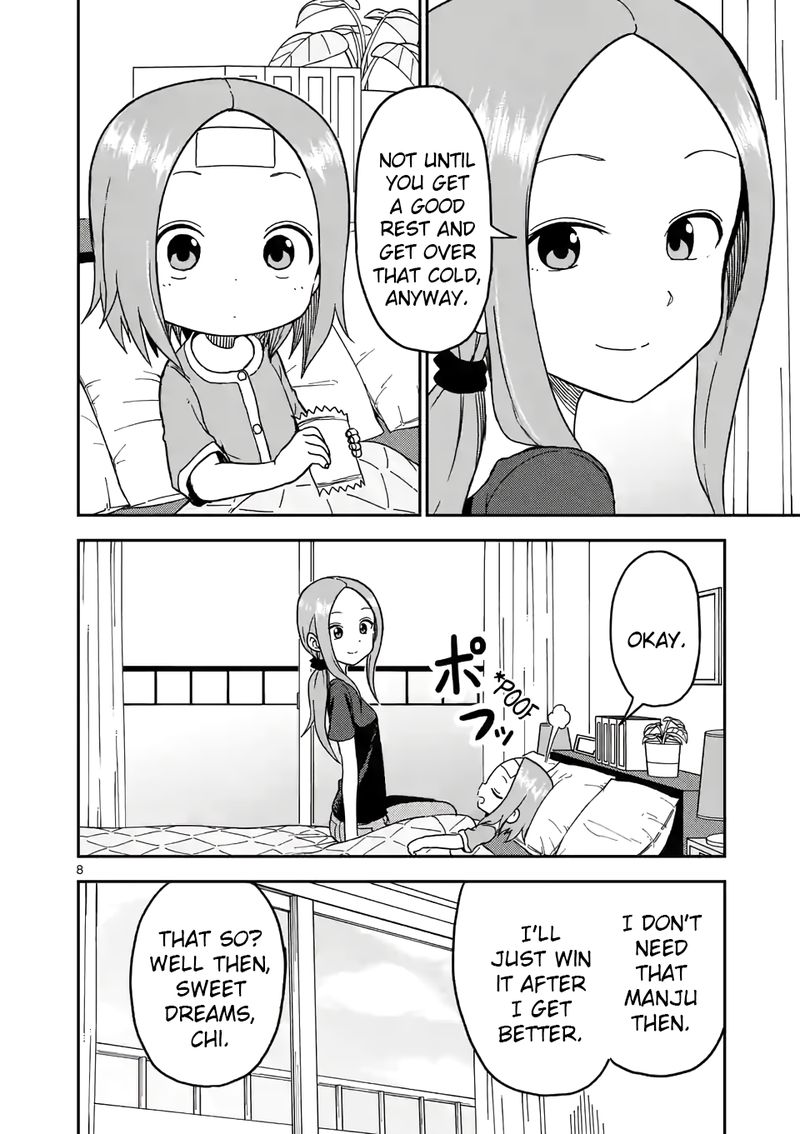 Karakai Jouzu No Moto Takagi San Chapter 95 Page 8