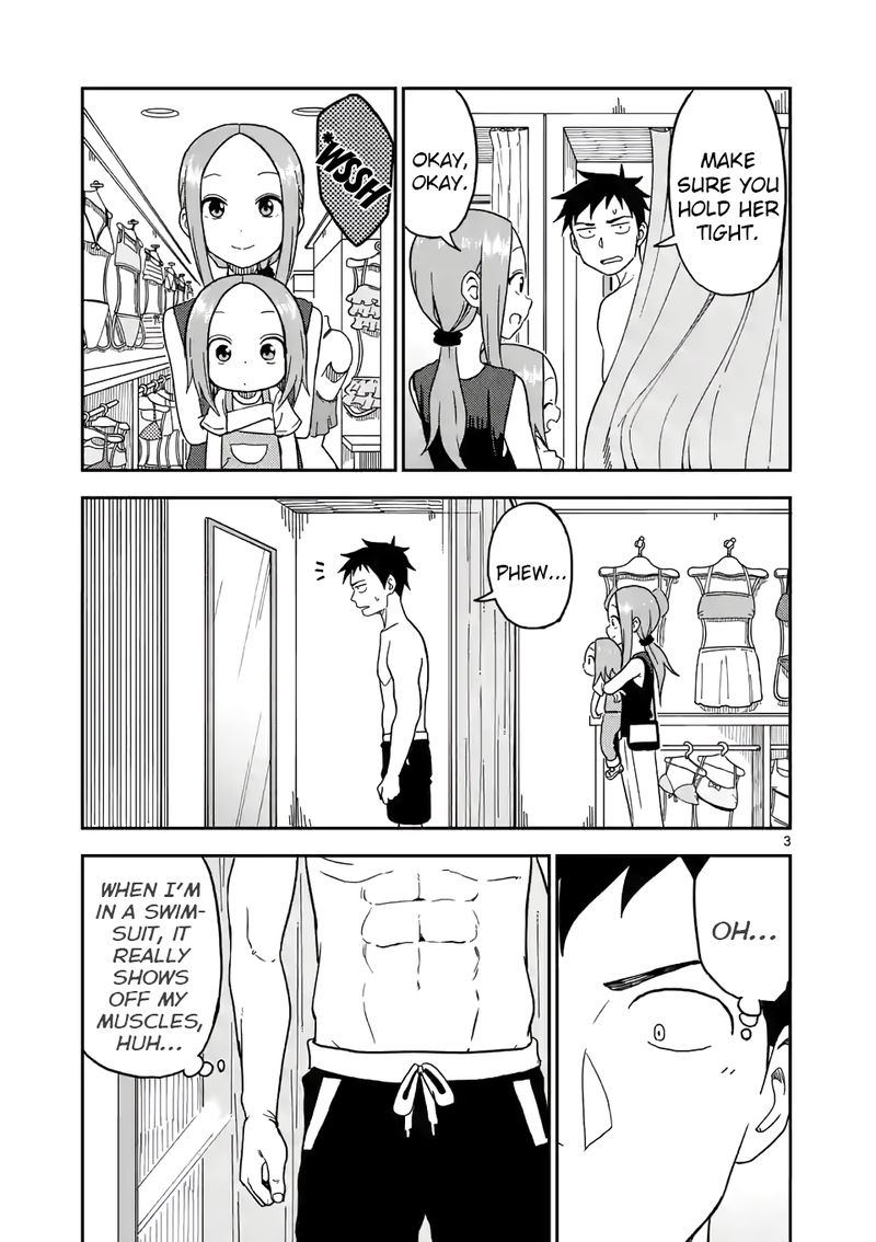 Karakai Jouzu No Moto Takagi San Chapter 96 Page 3