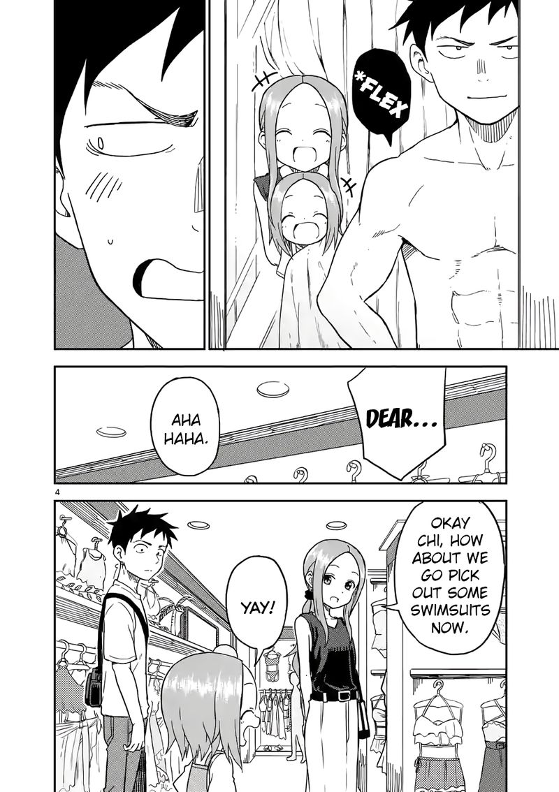 Karakai Jouzu No Moto Takagi San Chapter 96 Page 4