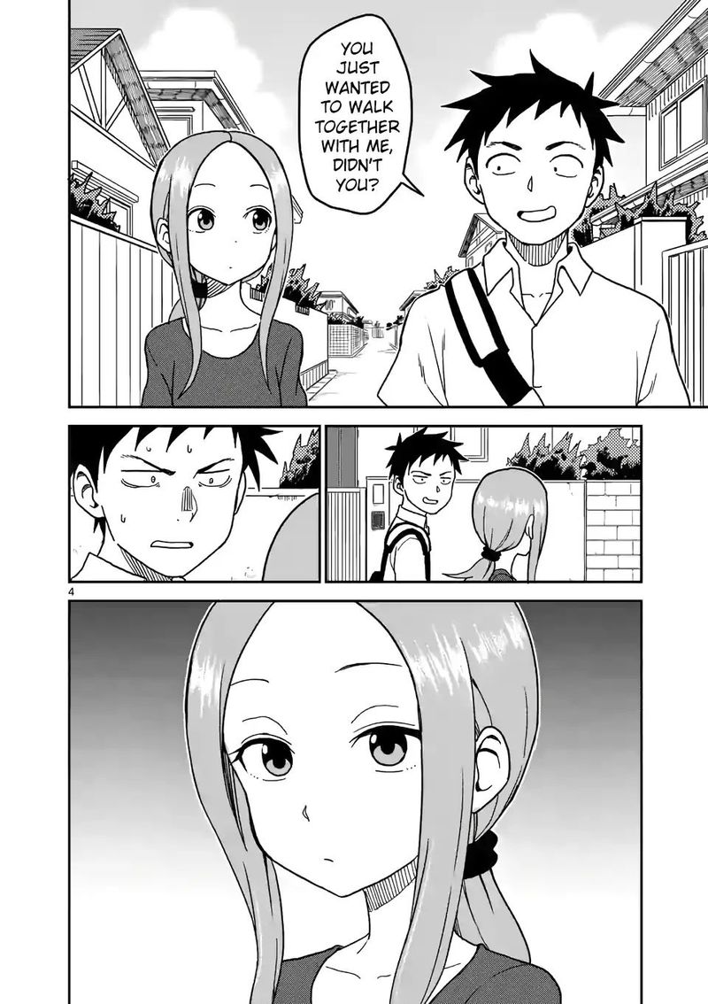 Karakai Jouzu No Moto Takagi San Chapter 99 Page 4