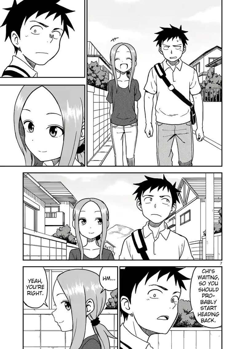 Karakai Jouzu No Moto Takagi San Chapter 99 Page 7