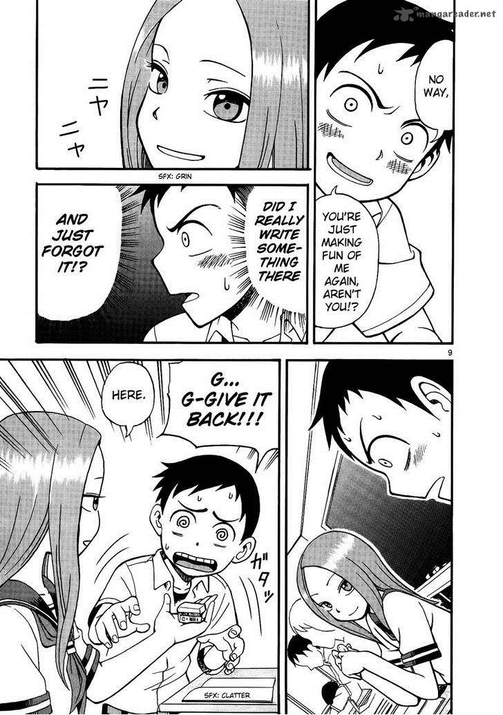 Karakai Jouzu No Takagi San Chapter 1 Page 13