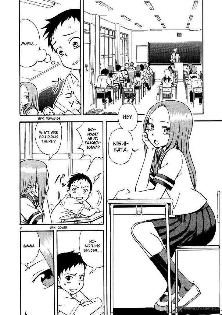 Karakai Jouzu No Takagi San Chapter 1 Page 6