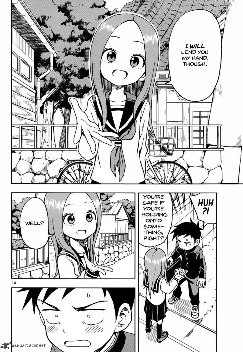 Karakai Jouzu No Takagi San Chapter 100 Page 14