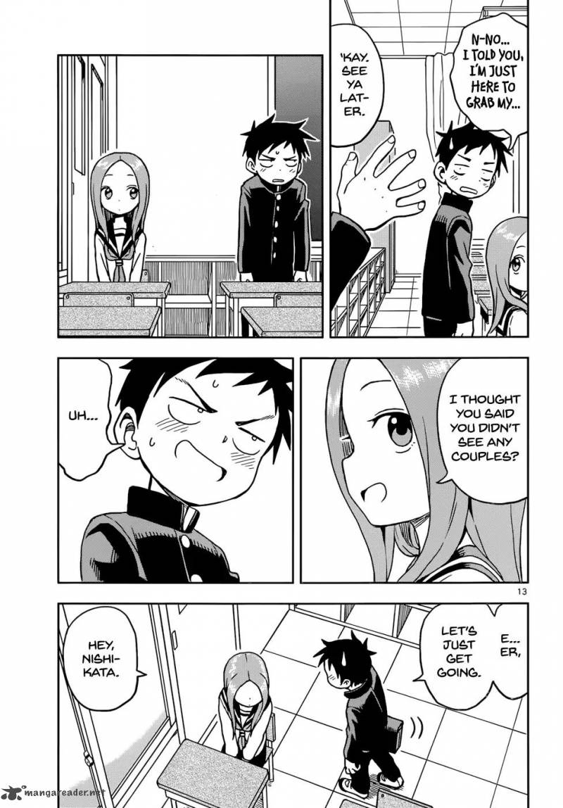 Karakai Jouzu No Takagi San Chapter 101 Page 13