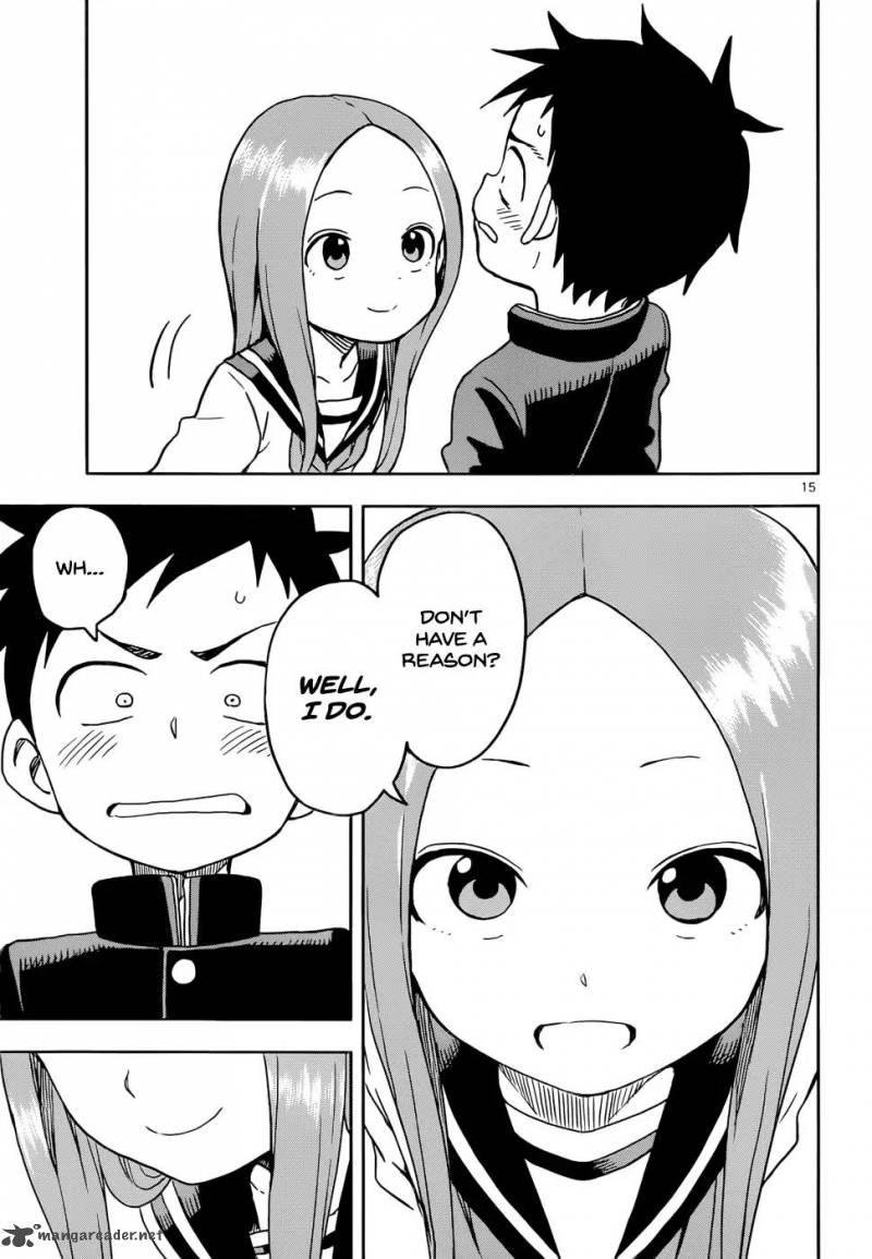 Karakai Jouzu No Takagi San Chapter 101 Page 15