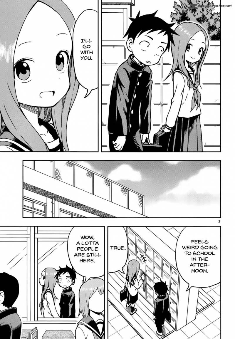 Karakai Jouzu No Takagi San Chapter 101 Page 3