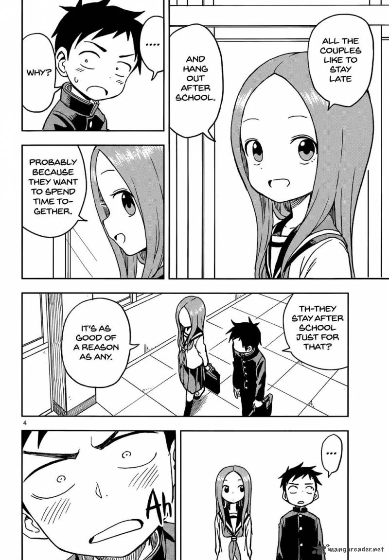 Karakai Jouzu No Takagi San Chapter 101 Page 4