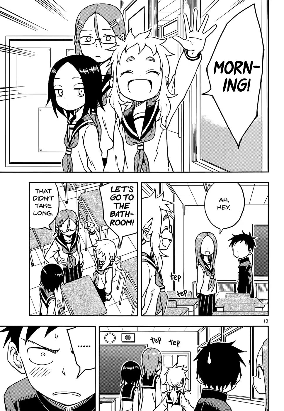 Karakai Jouzu No Takagi San Chapter 102 Page 13