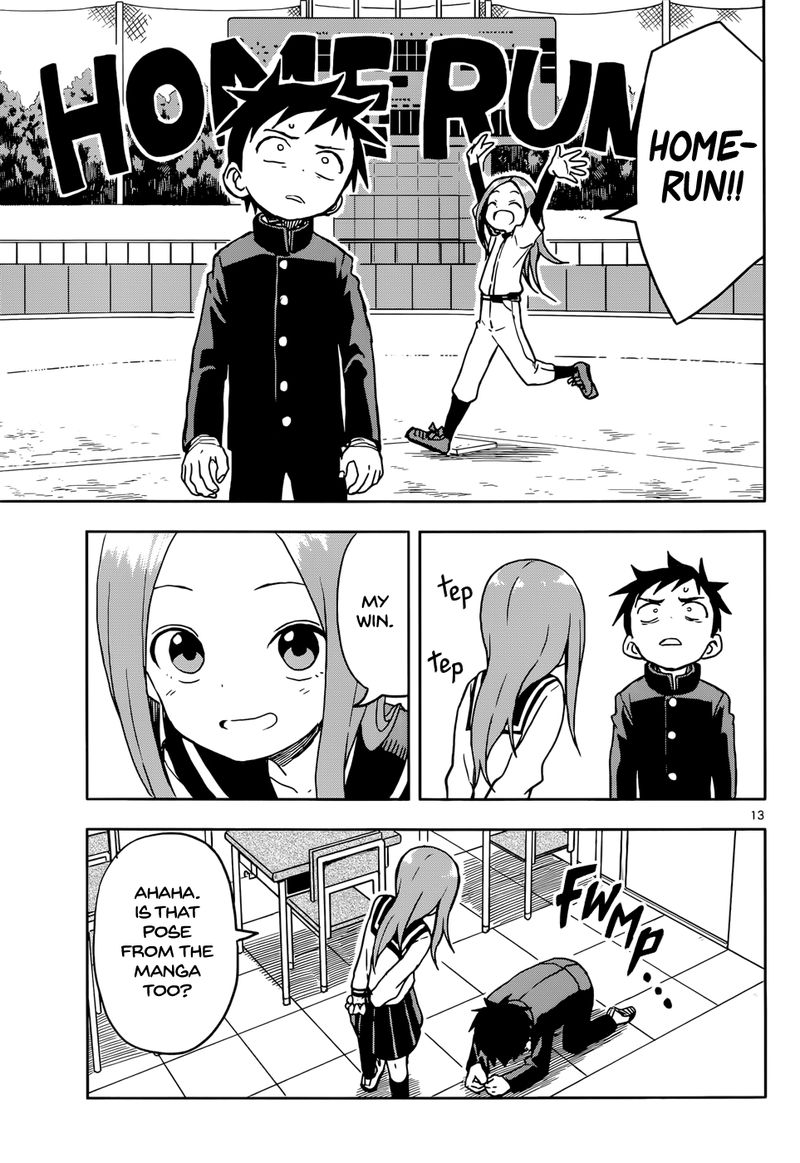 Karakai Jouzu No Takagi San Chapter 104 Page 13