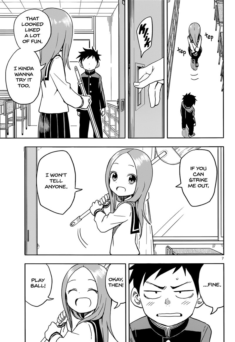 Karakai Jouzu No Takagi San Chapter 104 Page 7