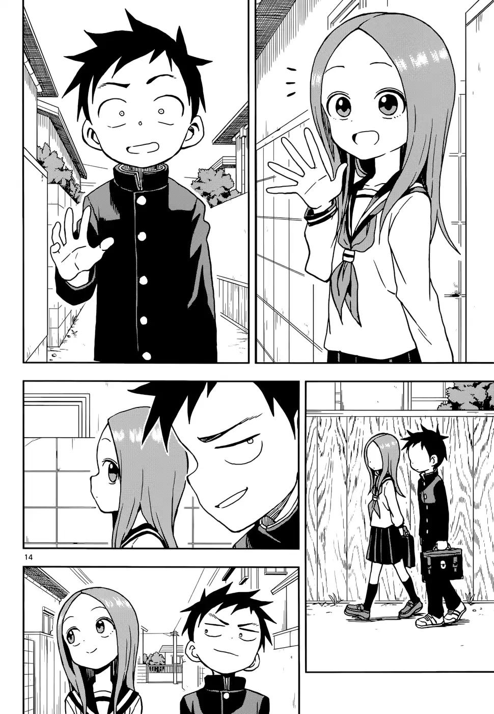 Karakai Jouzu No Takagi San Chapter 105 Page 14