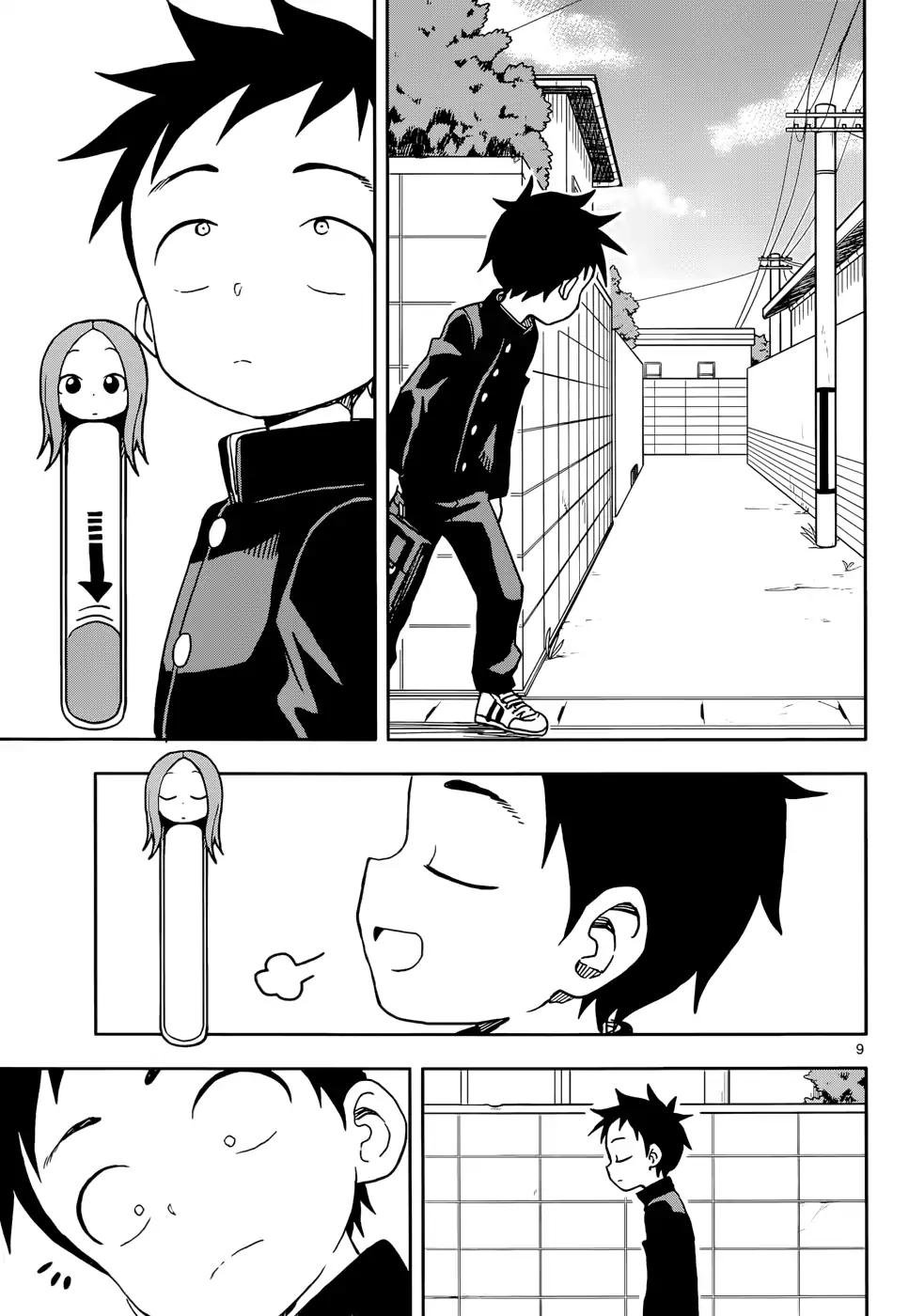 Karakai Jouzu No Takagi San Chapter 105 Page 9