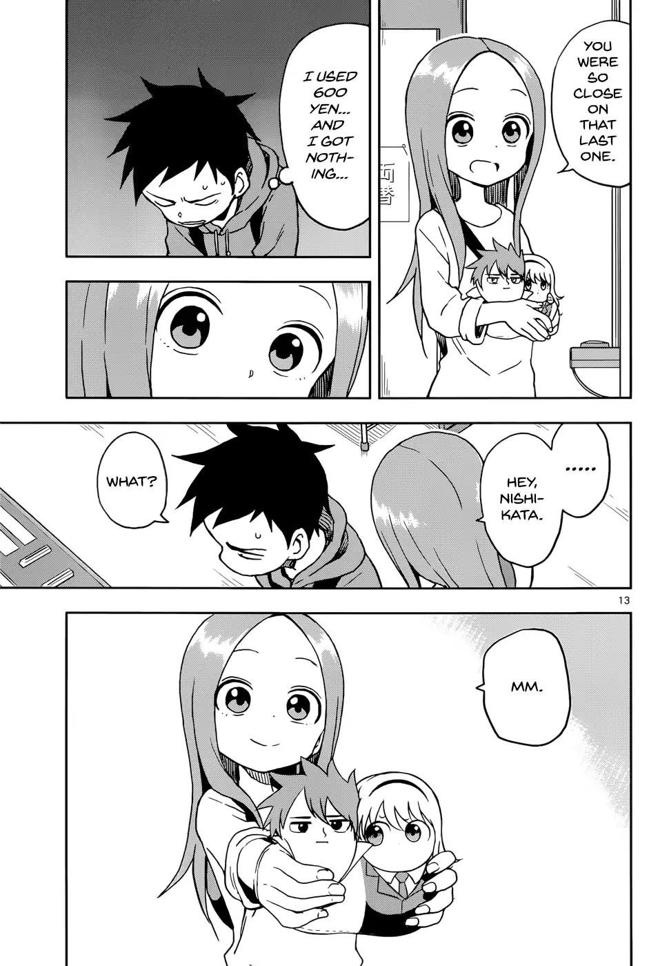 Karakai Jouzu No Takagi San Chapter 106 Page 13