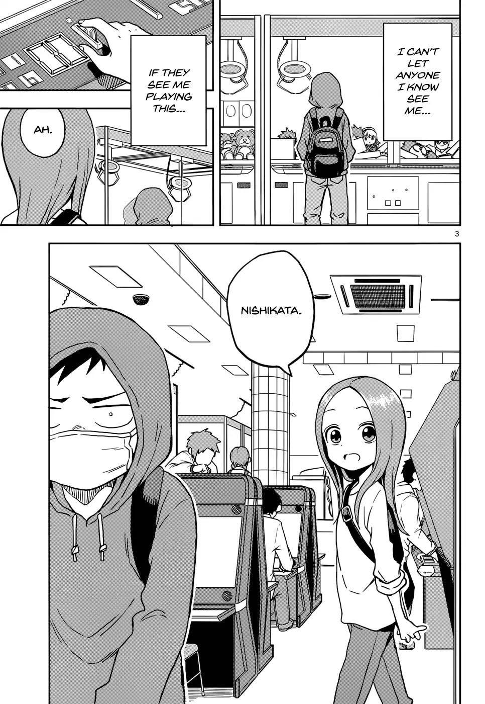 Karakai Jouzu No Takagi San Chapter 106 Page 3