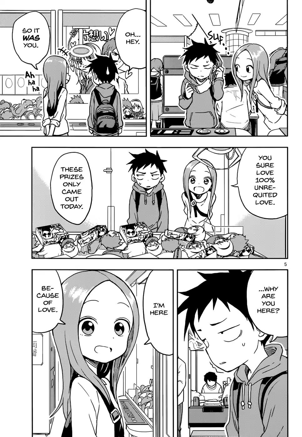 Karakai Jouzu No Takagi San Chapter 106 Page 5