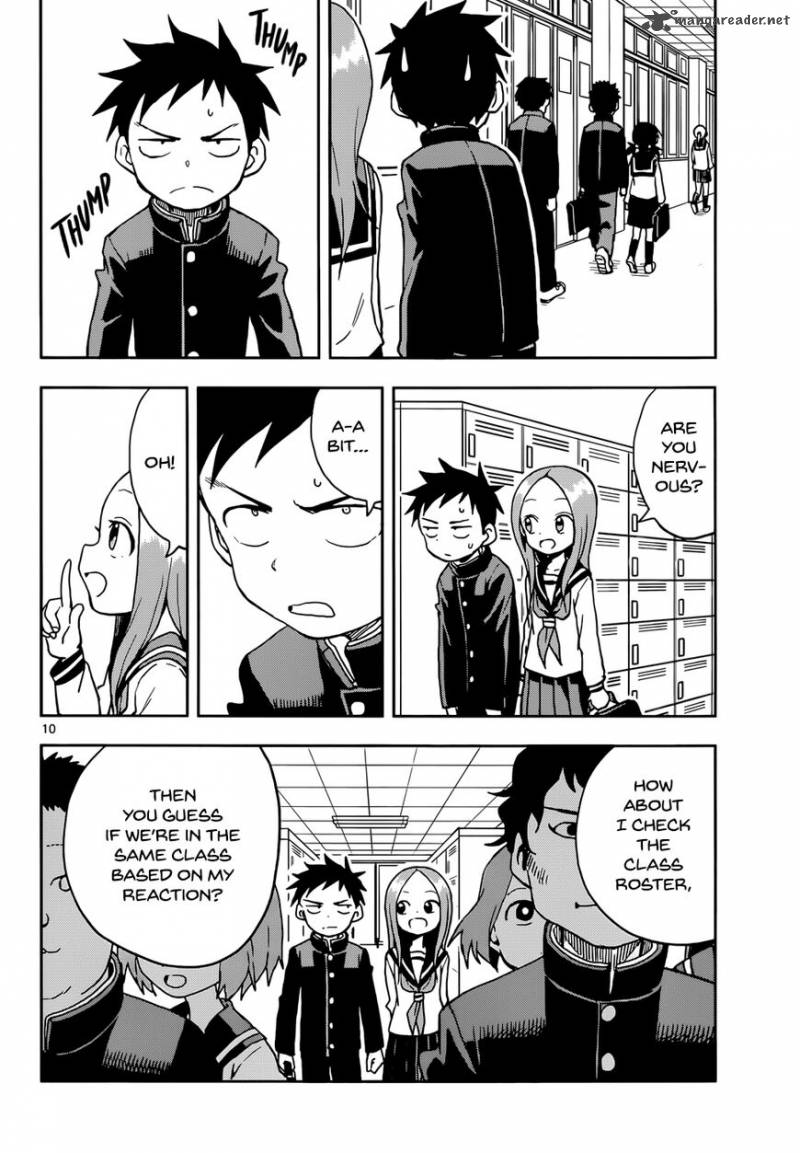 Karakai Jouzu No Takagi San Chapter 107 Page 10