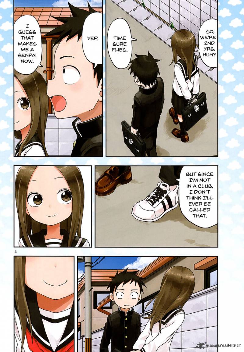 Karakai Jouzu No Takagi San Chapter 107 Page 4