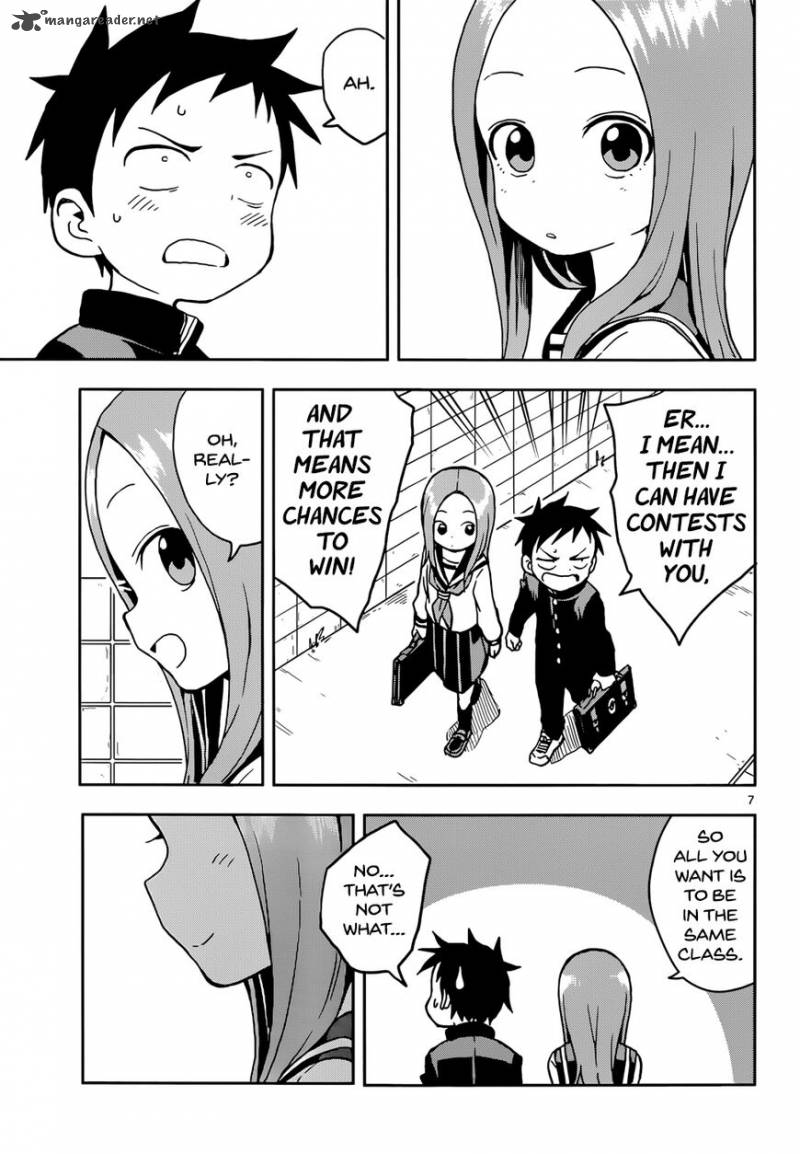 Karakai Jouzu No Takagi San Chapter 107 Page 7