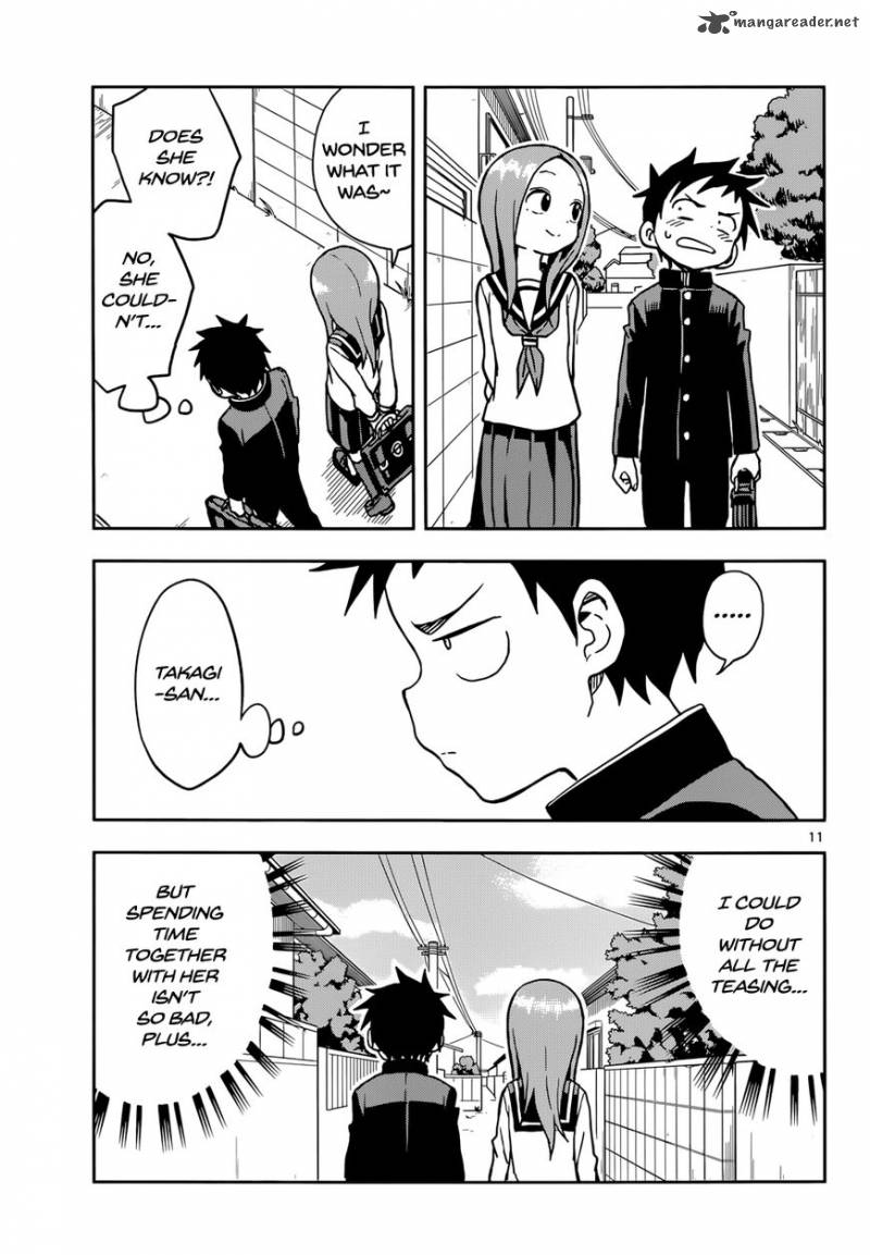 Karakai Jouzu No Takagi San Chapter 108 Page 11