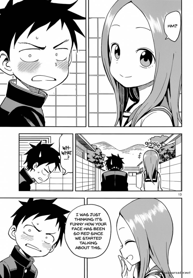 Karakai Jouzu No Takagi San Chapter 108 Page 13