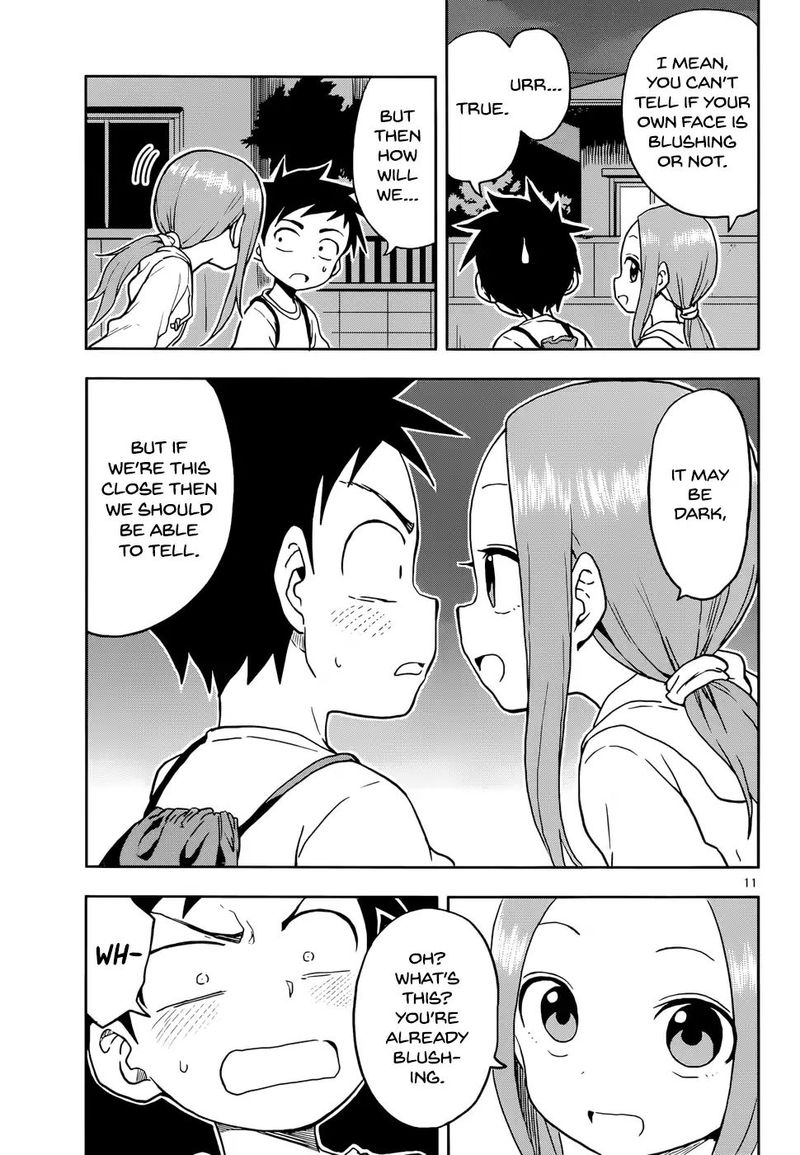 Karakai Jouzu No Takagi San Chapter 109 Page 11