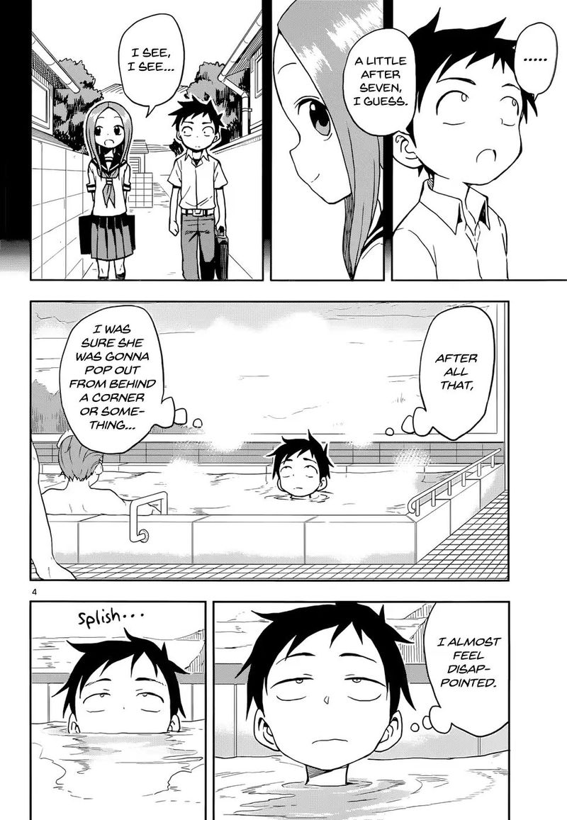 Karakai Jouzu No Takagi San Chapter 109 Page 4