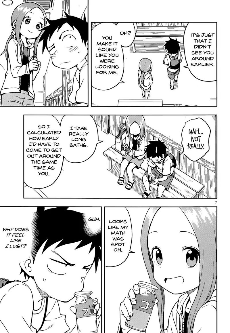 Karakai Jouzu No Takagi San Chapter 109 Page 7