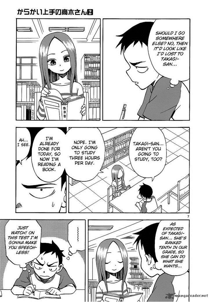 Karakai Jouzu No Takagi San Chapter 11 Page 7