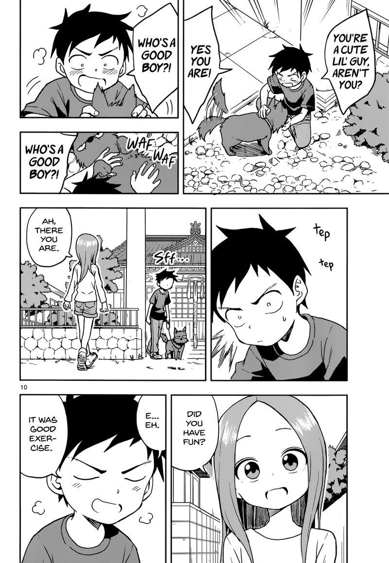 Karakai Jouzu No Takagi San Chapter 111 Page 10